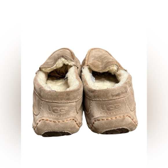 UGG Ascot leather slipper slip on shoes - Picture 3 of 4